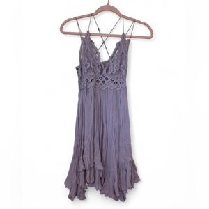 Free People Adella Slip Dress
